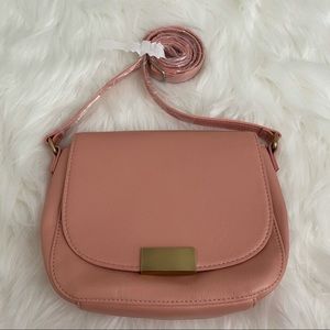NEW Mauve Purse with long straps (American Eagle)